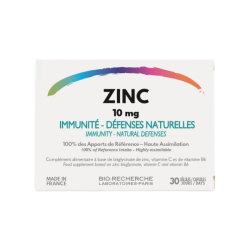 Bio-Recherche Zinc Inmunidad y defensas naturales 30 cápsulas