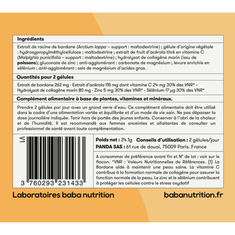 Baba Nutrition Belleza de...