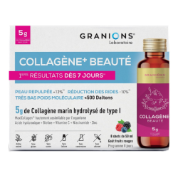 Granions Colágeno+ belleza bayas rojas 8 tomas de 50ml