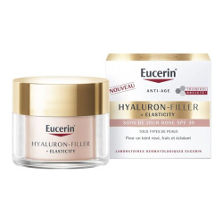 Eucerin Hyaluron-Filler + Elasticidad cuidado de día rosa FPS30 - 50ml
