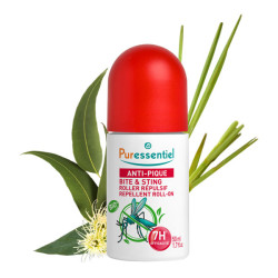 Puressentiel rodillo repelente orgánico antiséptico cara y cuerpo 50ml