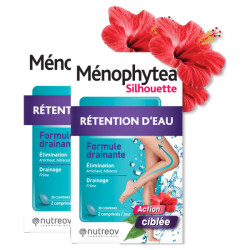 Nutreov Ménophytea Silhouette retención de agua pack de 2 x 30 comprimidos