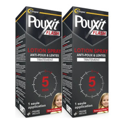 Cooper Pouxit Flash Spray Antipiojos Envase 2x150ml