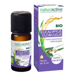 Naturactive Eucalipto Globulus aceite esencial orgánico 10ml